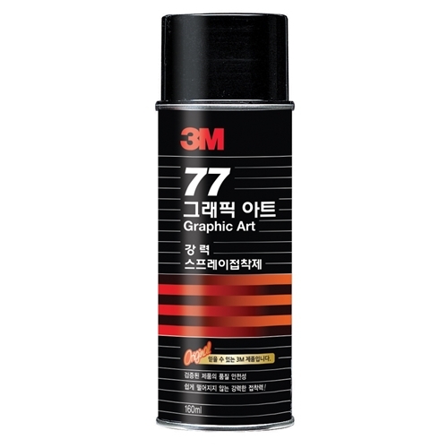 3M 스프레이 접착제 77 강력접착 155ml 1개