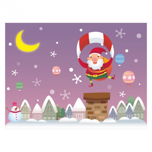 [키즈디자인] 겨울배경현수막 395