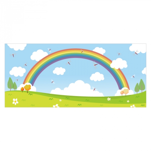 [키즈디자인] 무대배경현수막 3261