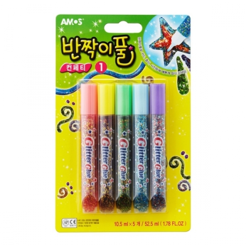[아모스]반짝이풀 컨페티 1개