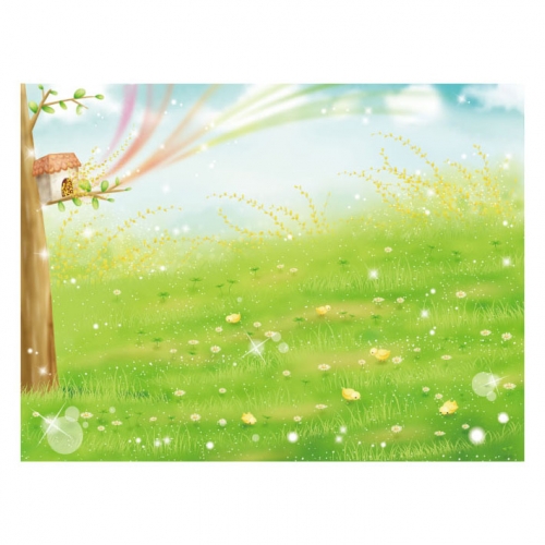 [키즈디자인] 봄배경현수막 862