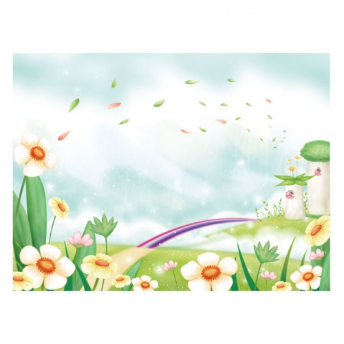 [키즈디자인] 봄배경현수막 863