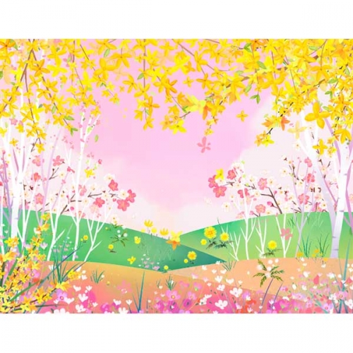 [키즈파람] 봄현수막086