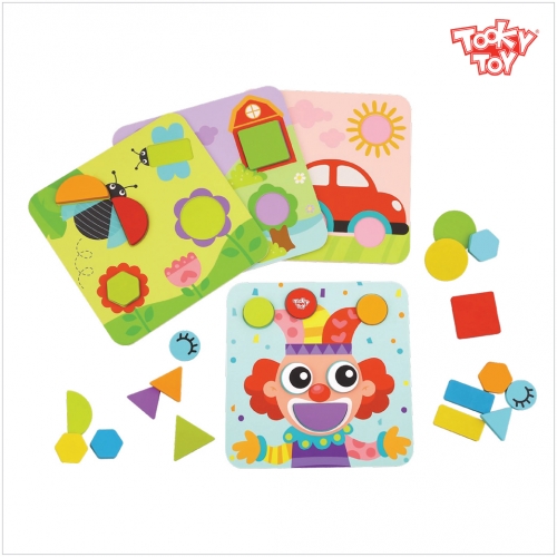 투키토이 모양퍼즐놀이 34pcs