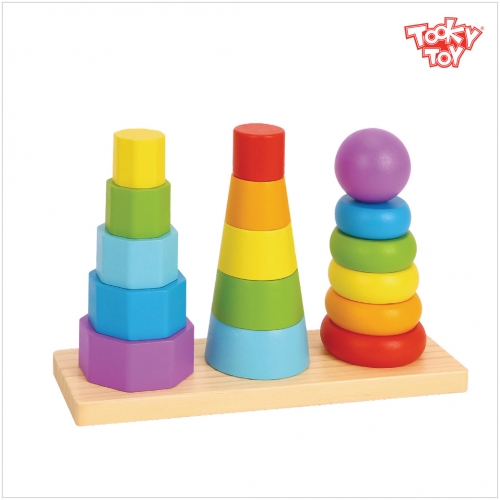 투키토이 모양쌓기놀이 17pcs