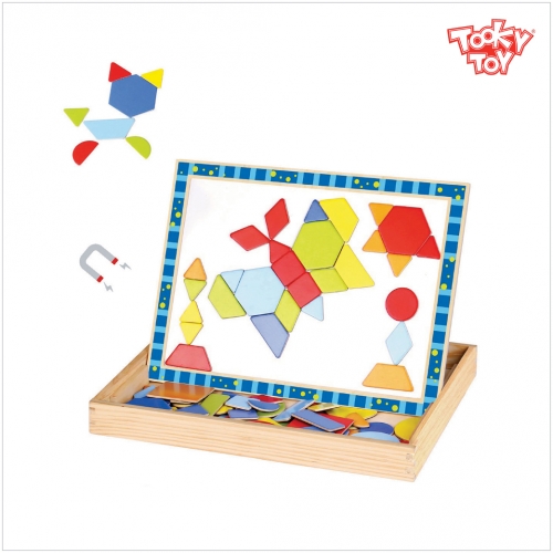 투키토이 모양자석퍼즐 78pcs