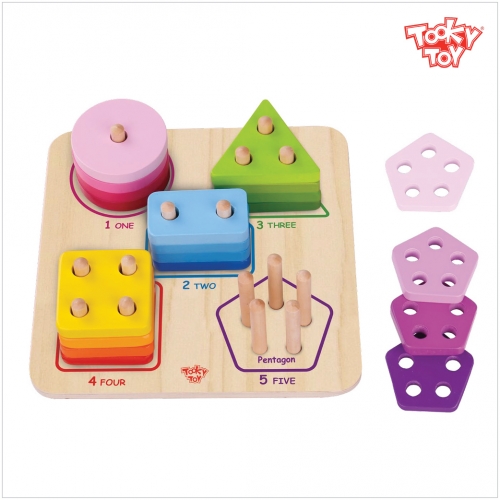투키토이 기하도형퍼즐 21pcs