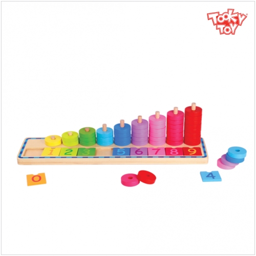 투키토이 숫자탑쌓기 56pcs