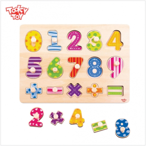 투키토이 숫자꼭지퍼즐 16pcs