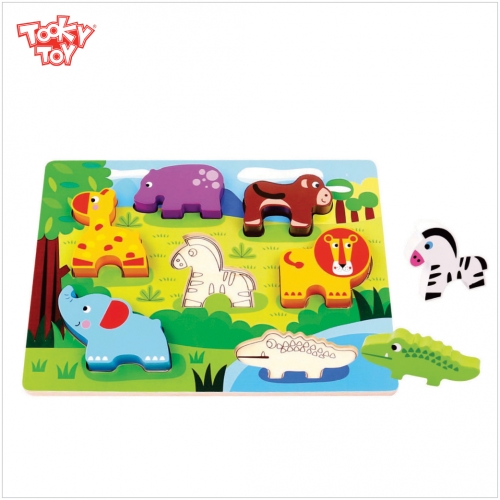 투키토이 동물입체퍼즐 8pcs