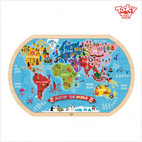 투키토이 세계지도퍼즐 37pcs