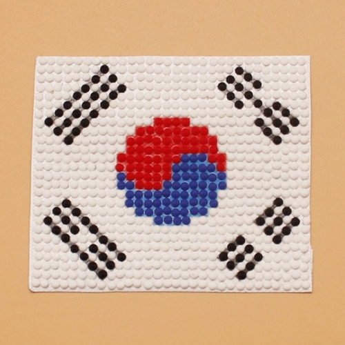태극기 보석 십자수
