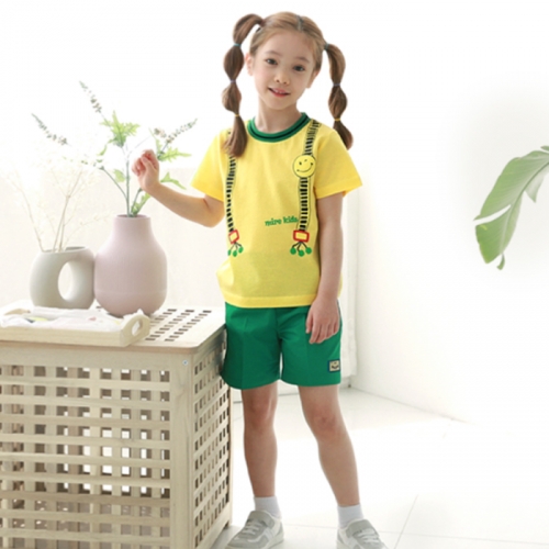 [미래아이] 스마일멜빵 하복 활동복(색상선택)