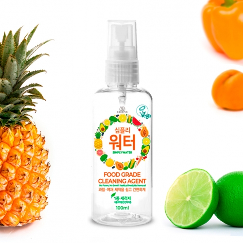 심플리워터 100ml 휴대용 믿을수있는 살균.소독력