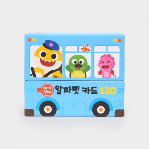 핑크퐁 아기상어 알파벳카드 120