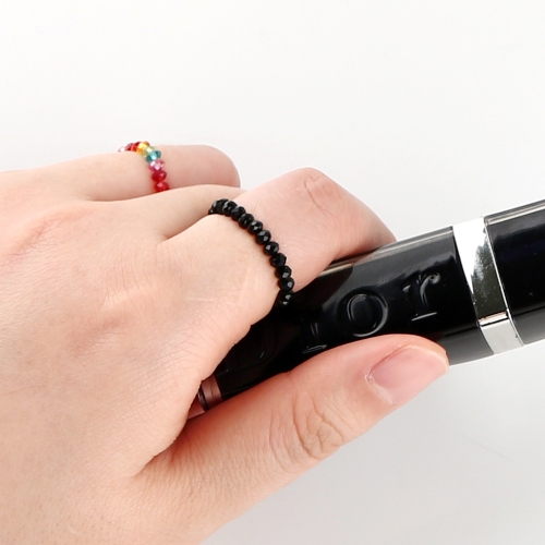 [메이크문구]비즈꽃반지-링 2종