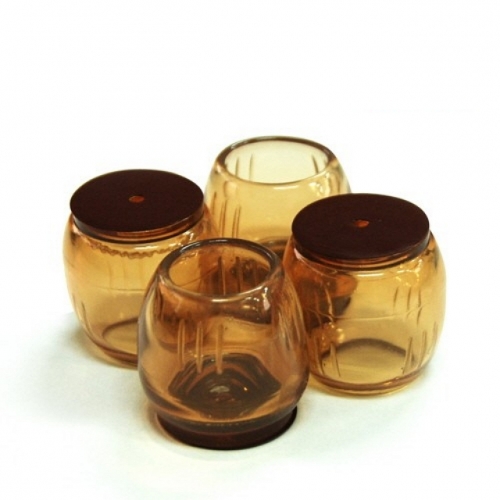 [생활안전용품]먼지가 붙지않는 불소수지 의자발캡 원형(30mm)