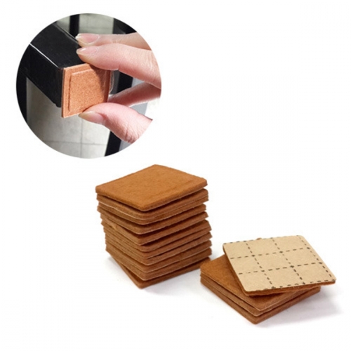 [생활안전용품]보풀이 붙지않는 펠트가드(사각) 30mm×30mm 16매입