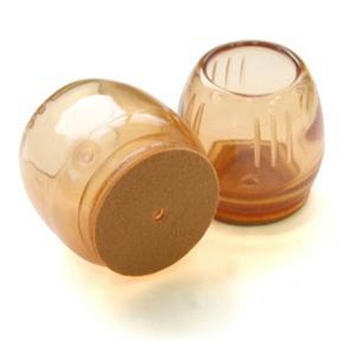 [생활안전용품]의자발캡항아리투명 원형40mm