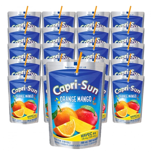 농심 카프리썬 오렌지망고 20개세트 200ml