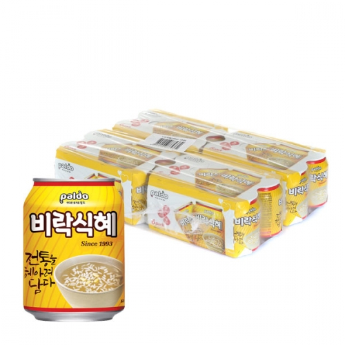 팔도 비락식혜 238ml 24입 캔 전통 음료 손님 접대