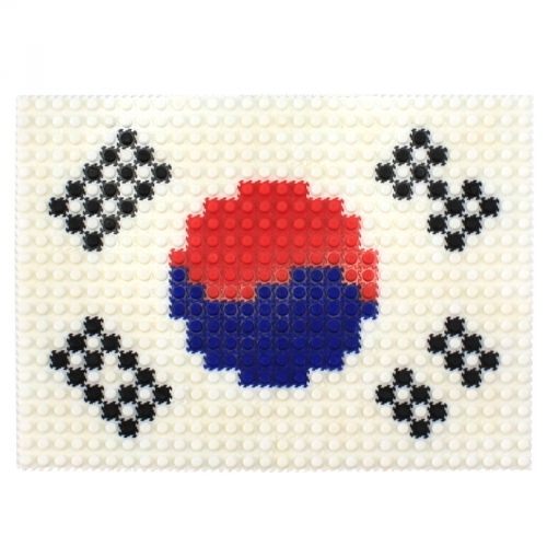 [쫑이닷컴]디폼블록_태극기