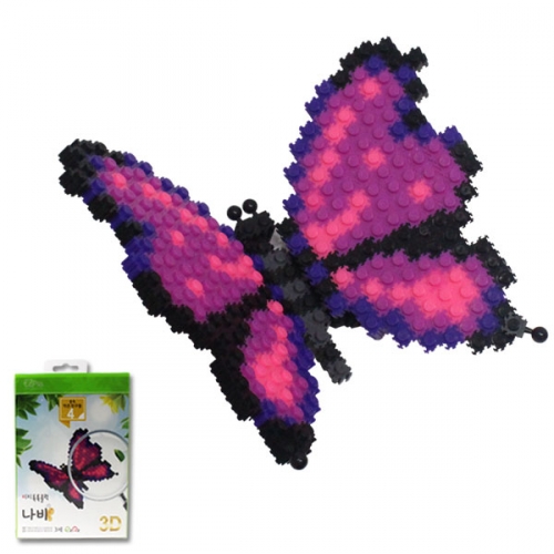 [이지 툭툭블럭] 나비_숲속작은친구들4