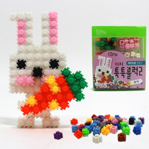 이지 툭툭블럭 만들기 (토끼)