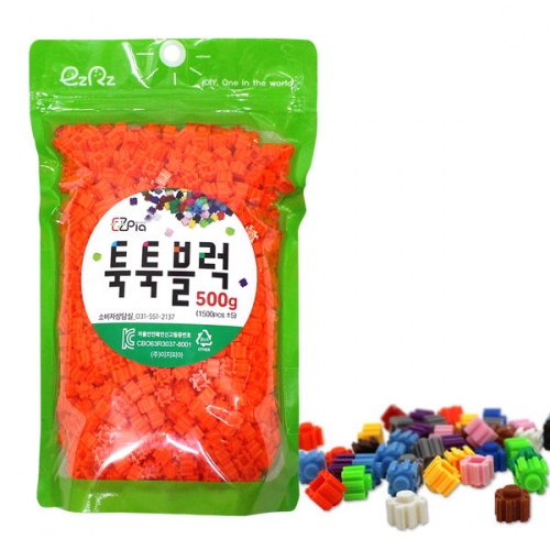 이지 툭툭블럭 500g 리필 (18칼라)