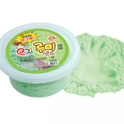 루미샌드 모래놀이 0.5L/250g 그린