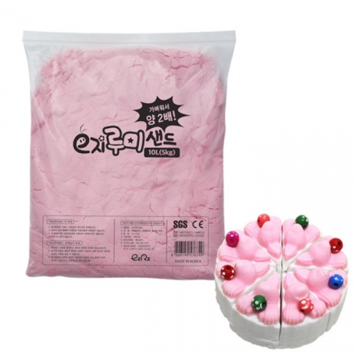 루미샌드 모래놀이 10L/5kg 핑크
