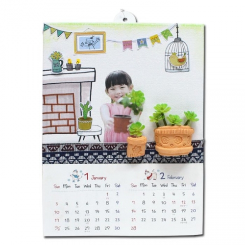도예토 화분 달력 만들기