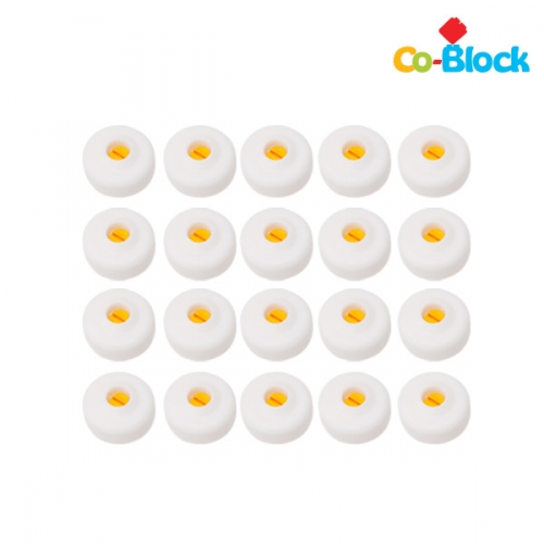 [Co-block]파스텔코블록바퀴20pcs(9070)