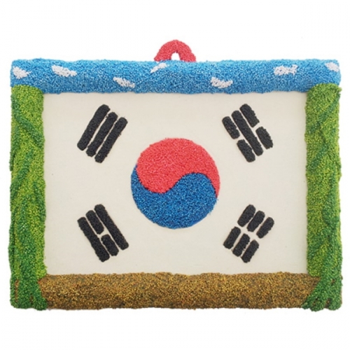 얼쑤 태극기종이액자 클레이세트