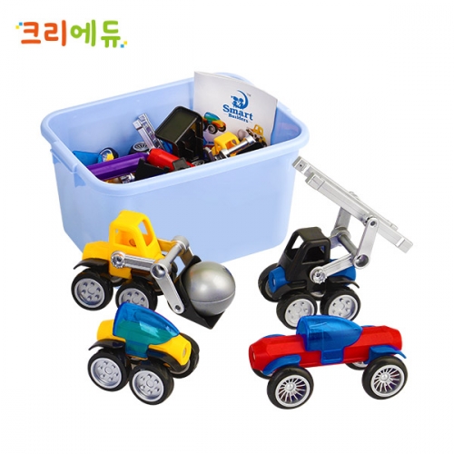 [캐스B]크리에듀 믹스매치자석차52PCS(2191)