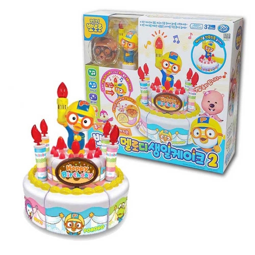 뽀로로멜로디생일케이크