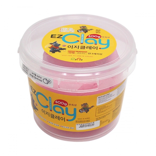 이지 클레이 600g_분홍