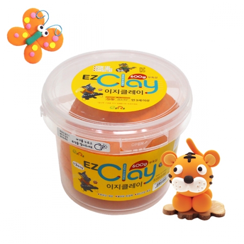 이지 클레이 600g_주황
