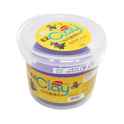 이지 클레이 600g_보라