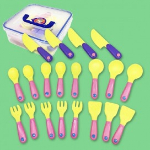 [두손]소프트수저포크세트 20pcs