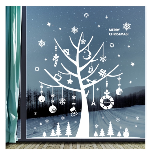 스티커몰 WINTER 겨울흰나무 FDX-2201