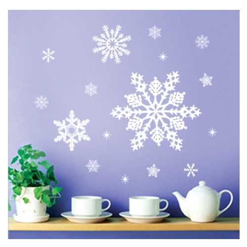스티커몰 겨울&X-MAS 눈꽃특대1 GDT-807L