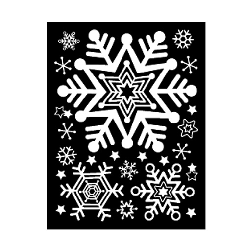 겨울 데코 스티커겨울&X-MAS 눈꽃_특대 GDT-835L