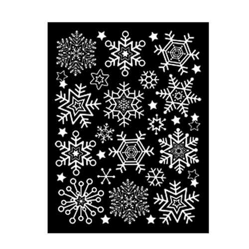 겨울 데코 스티커겨울&X-MAS 눈꽃_소 GDT-839S