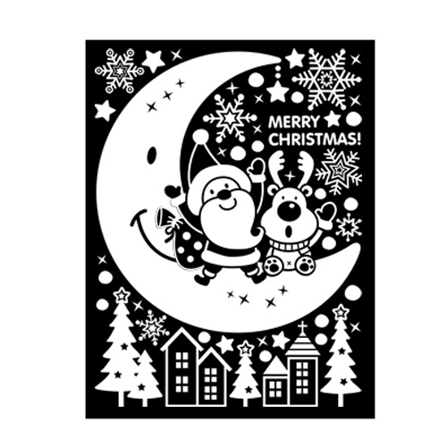 스티커몰 겨울&X-MAS 산타랑루돌프 GDT-841X