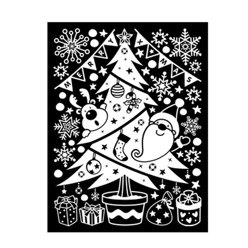 스티커몰 겨울&X-MAS 선물트리 GDT-842X