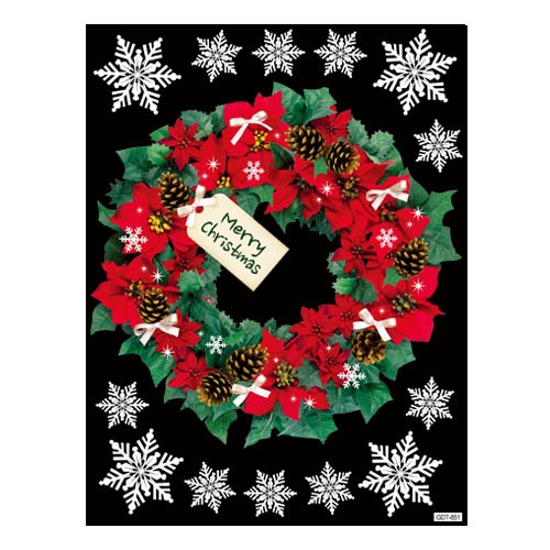 스티커몰 겨울&X-MAS 리스 GDT-851X