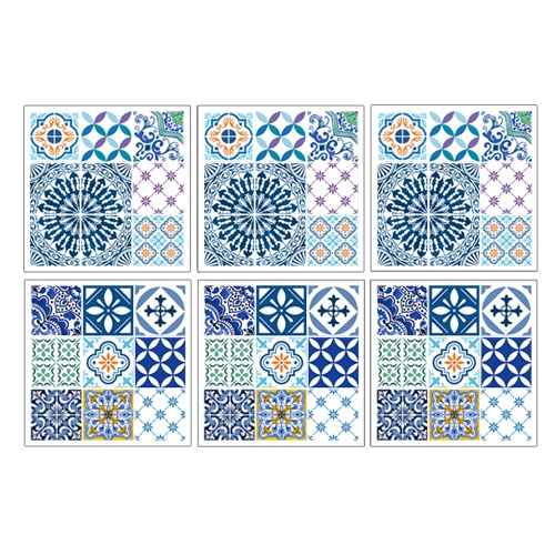 스티커몰 모던TILE 유러피언블루 GS-701