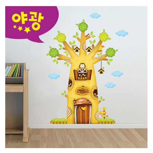 스티커몰 퍼즐빅 사계절나무 MDM-004