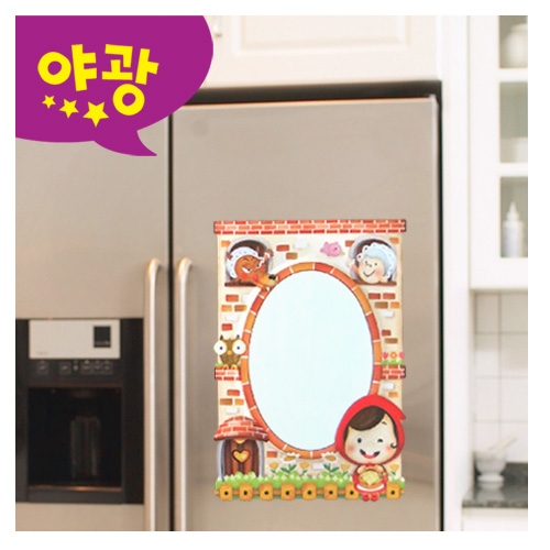(환타스틱스)붙이는거울 빨간모자 MR-442